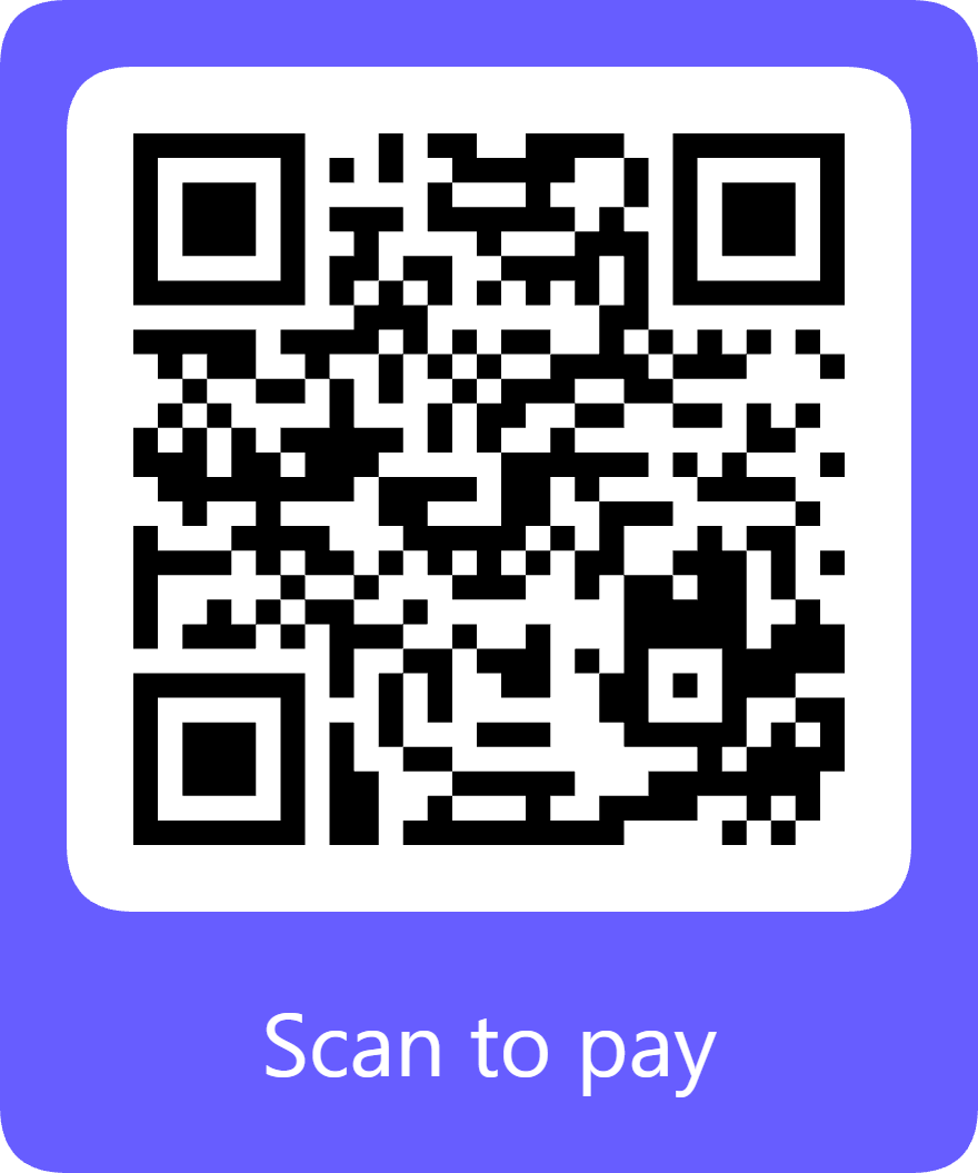 QR code to pay for Cracking Slabs via Stripe